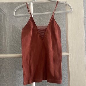 Free People sand color tank